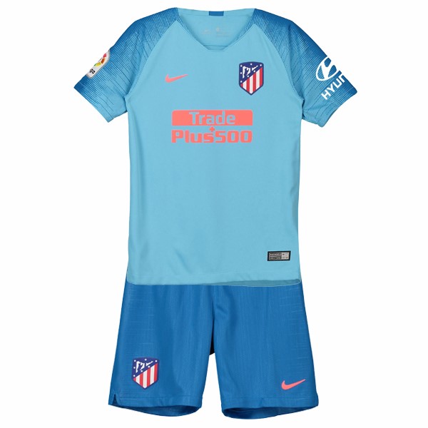 Maillot Football Atletico Madrid Exterieur Enfant 2018-19 Bleu